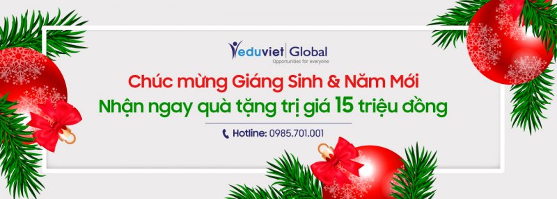 Đón Giáng sinh & Năm mới 2018 cùng EduViet – Nhận ngay “QUÀ KHỦNG”