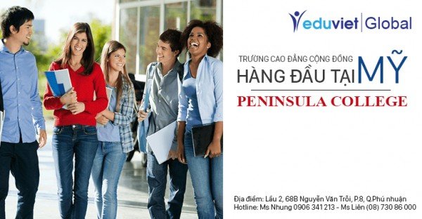 Trường Cao đẳng Cộng đồng hàng đầu tại Mỹ – Peninsula college