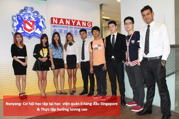 Nanyang (Singapore) Cơ hội du học & thực tập hưởng lương cao