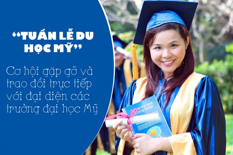 Nhận học bổng kèm quà tặng 800 usd tại “Tuần lễ du học Mỹ”