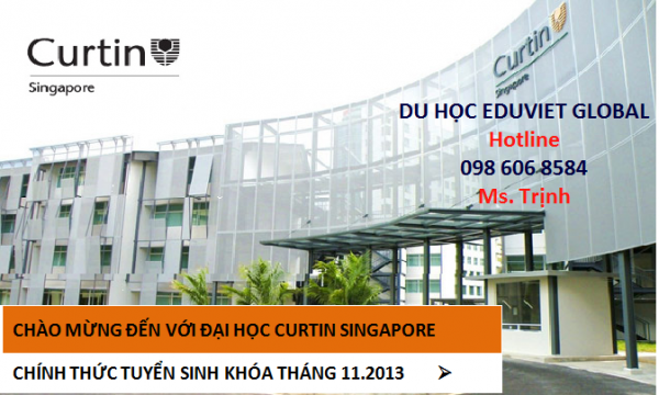 Khuôn viên “20 triệu dollar Singapore” của trường đại học Curtin Singapore