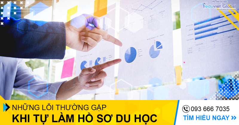 Những lỗi thường gặp khi tự làm hồ sơ du học Mỹ