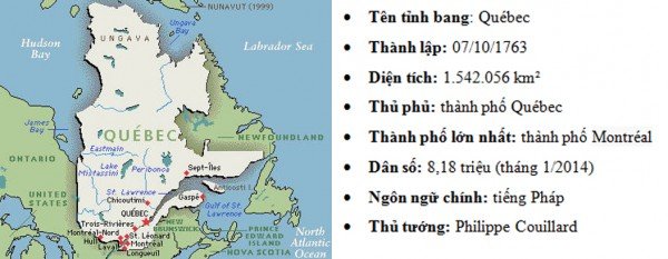 Tỉnh Québec – Đất nước pháp trong lòng Canada